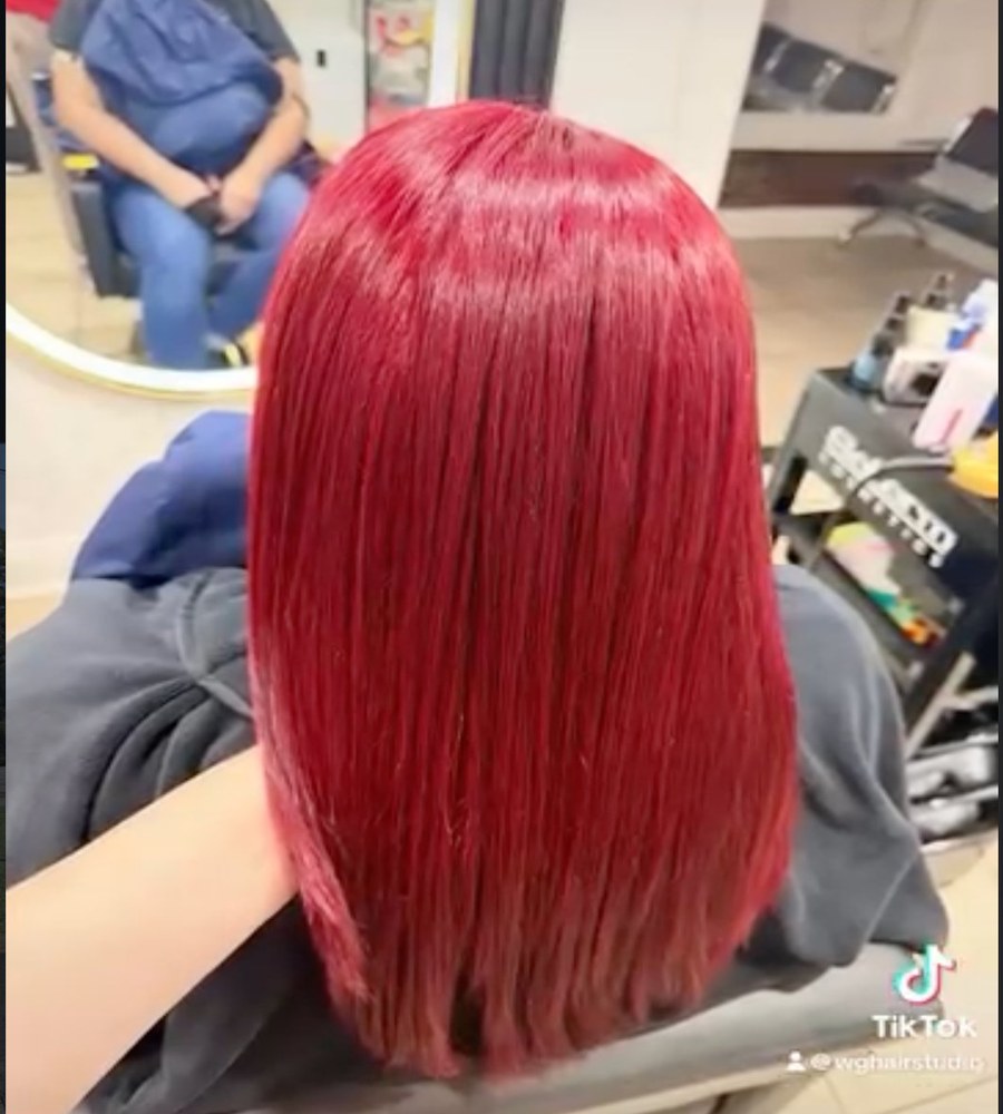 Red hair color